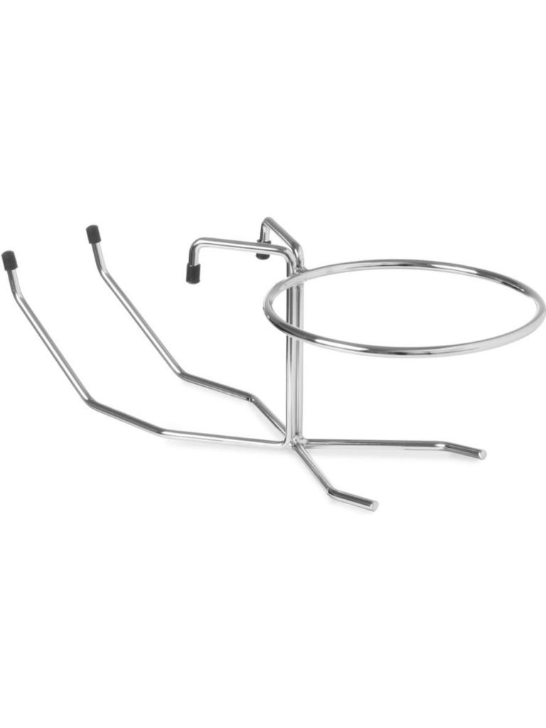 Support de table cave à vin - Chromé - H 51 X 19,5 CM - Bar up - 593905