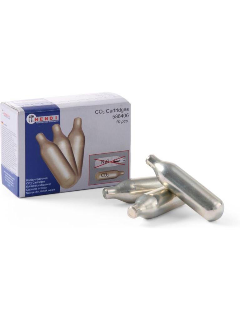 Cartouches de dioxyde de carbone - Aluminium - Bar up - 588406