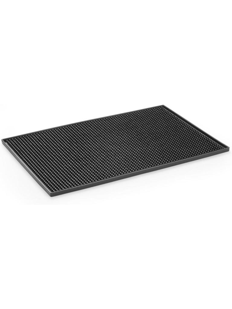 Tapis de bar en caoutchouc - H 1,5 X 30,5 X 45,3 CM - Barre relevée - 597972
