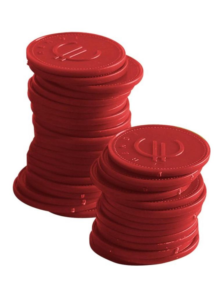 Pièces de consommation - ABS - rouge CM - Barre relevée - 665145