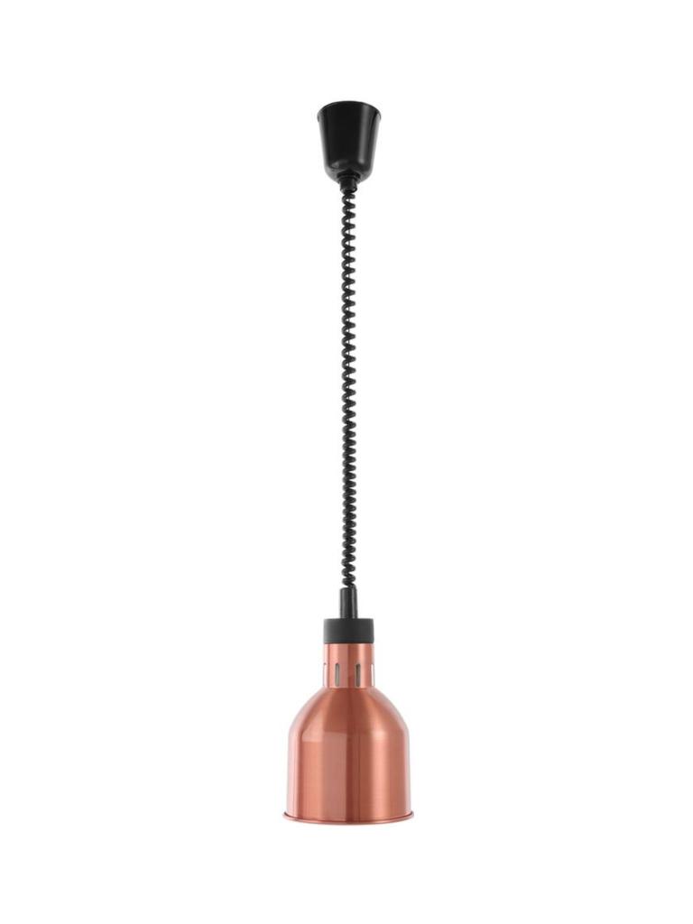 Lampe chauffante orientable cylindrique - Aluminium - H 25 X 17,5 CM - Hendi - 273890