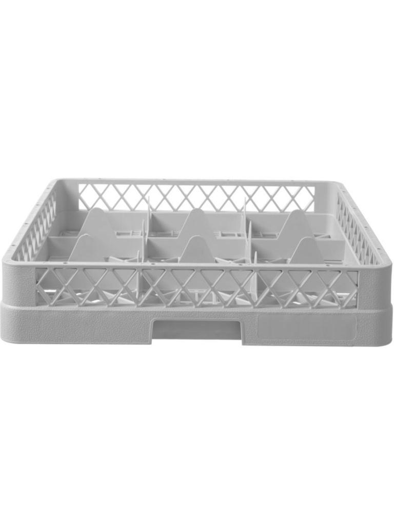 Panier lave-vaisselle pour verrerie - Polypropylène - H 10,4 X 50 X 50 CM - Hendi - 877050