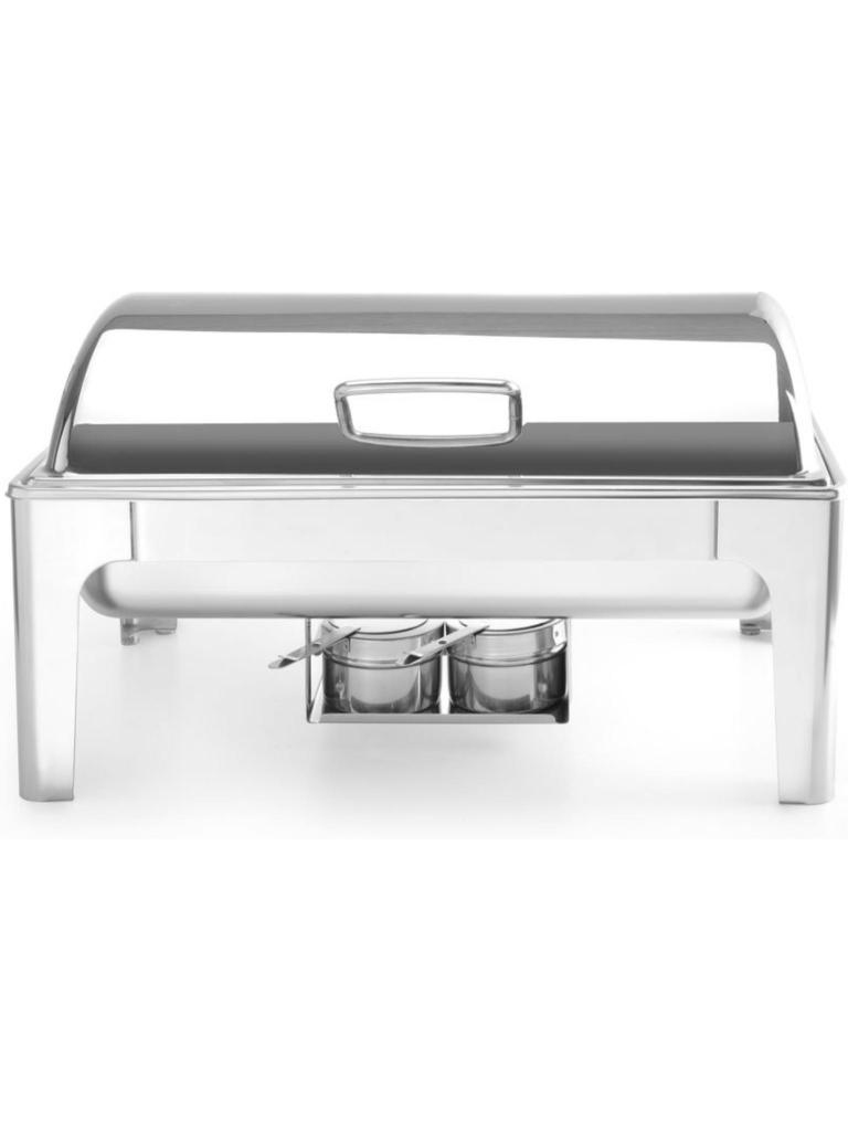 Chafing dish GN 1/1 finition miroir - Inox - H 32 X 40.5 X 57 CM - Hendi - 470213