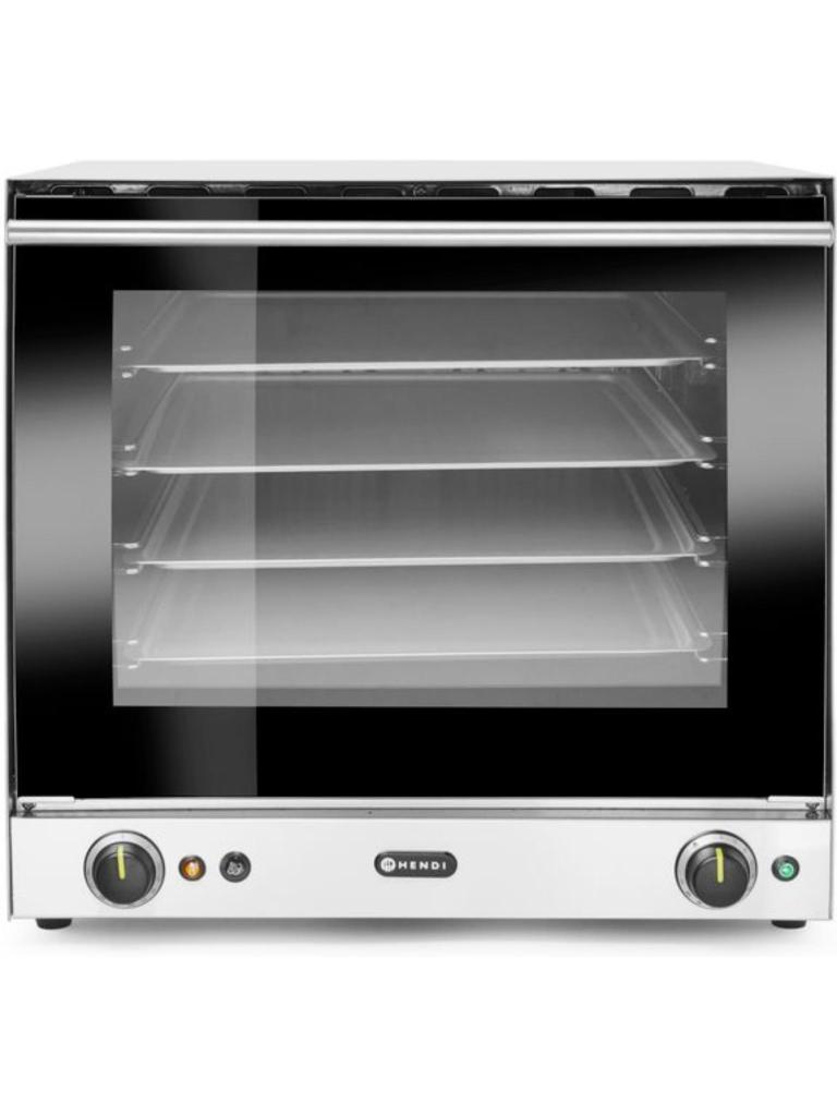 Four à convection avec injection d'humidité H90S - Inox - H 57 X 59,5 X 59,5 CM - Hendi - 227077