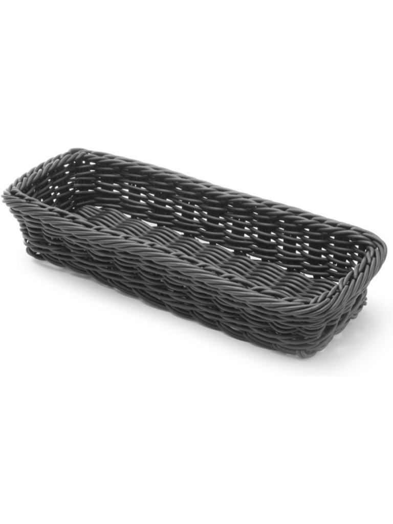 Panier à couverts - Polypropylène - Noir - Hendi - 426098