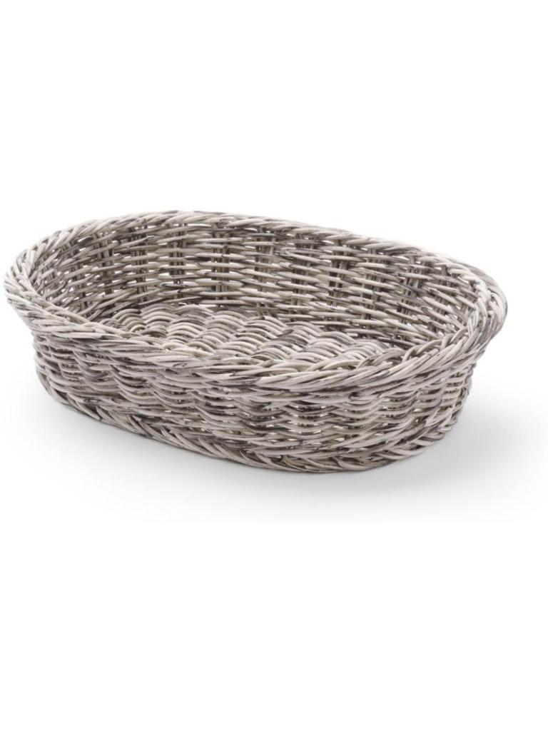 Corbeille à pain - Ovale - Gris clair - Hendi - 426647