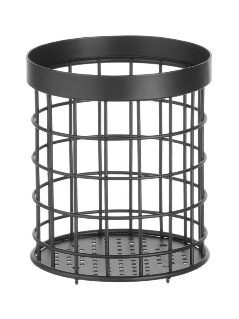 Range couverts - Inox - Noir - Hendi - 427033
