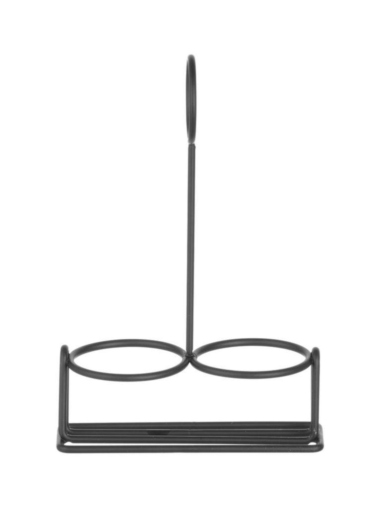 Etagère Menage - Inox - Noir mat - Hendi - 427170