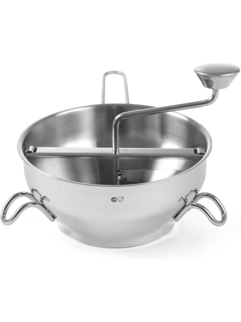 Passoire à légumes - Inox 1810 - H 17,5 X 21,5 X 40 CM - Hendi - 515501