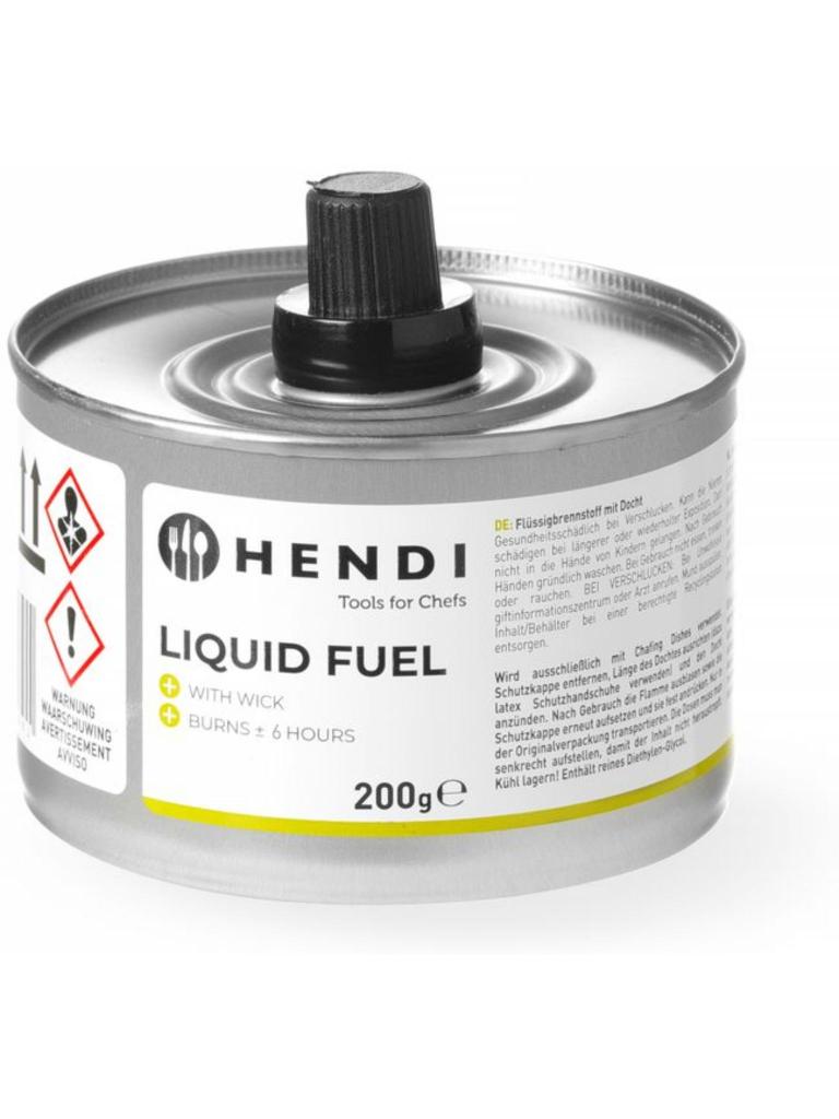 Combustible liquide avec mèche - Hendi - 193938