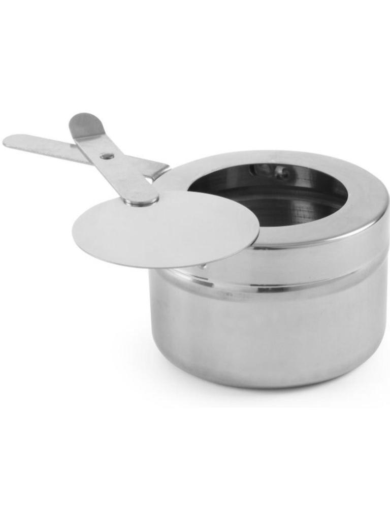 Support pour bidon de pâte combustible - Inox - H 6 X 9 CM - Hendi - 470527