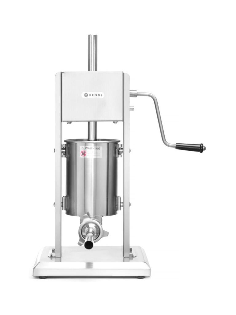 Machine à remplir les saucisses Profi Line - Inox - H 57 X 34 X 30 CM - Hendi - 282571