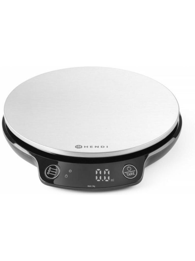Balance - 3 KG - Minuterie - H 2,5 x 19 x 13 CM - Hendi - 580011
