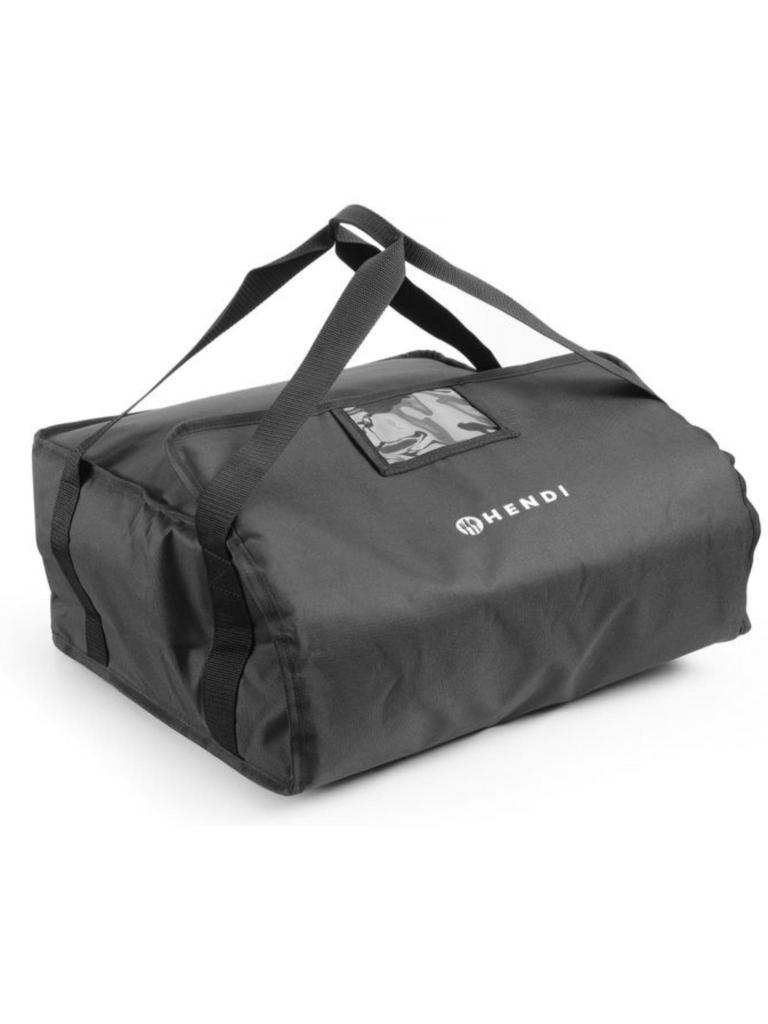 Sac à pizza - H 21 x 46 x 46 CM - Noir - Hendi - 709870