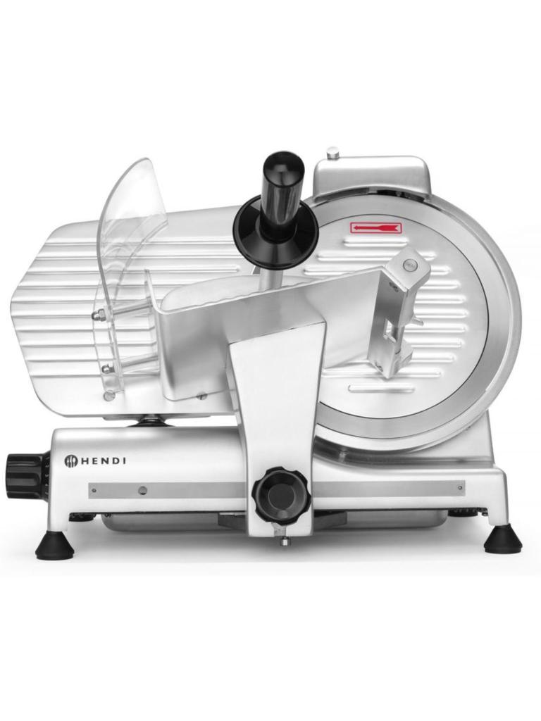 Machine de découpe Profi Line 250 - Inox aluminium - H 39,5 X 42 X 48,5 CM - Hendi - H210000