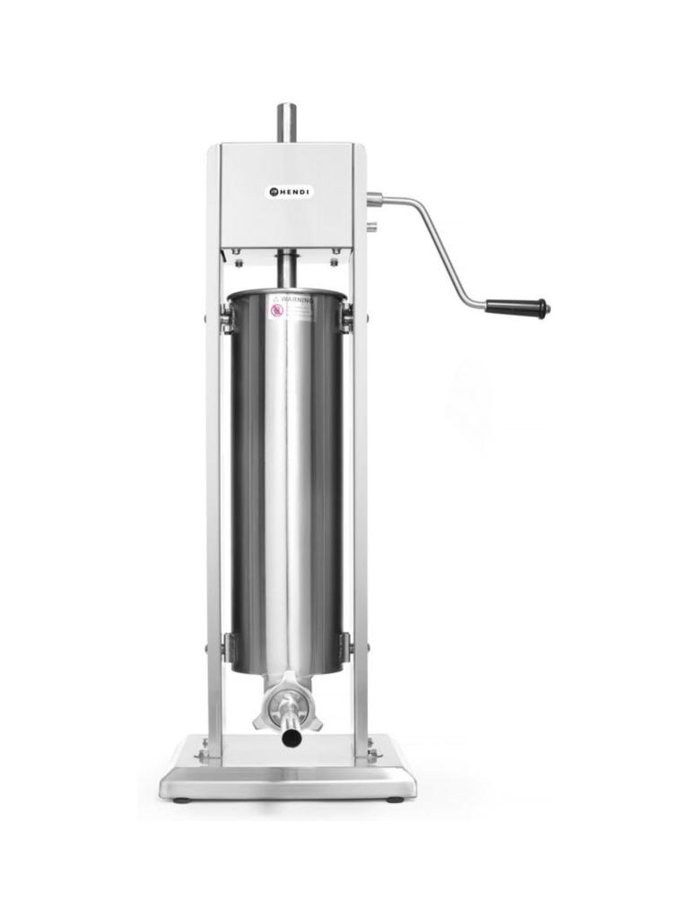 Machine de remplissage de saucisses Profi Line - Inox - H 83 X 34 X 30 CM - Hendi - H282090