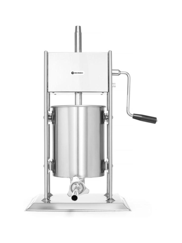Machine de remplissage de saucisses Profi Line - Inox - H 67 X 32 X 37 CM - Hendi - H282151