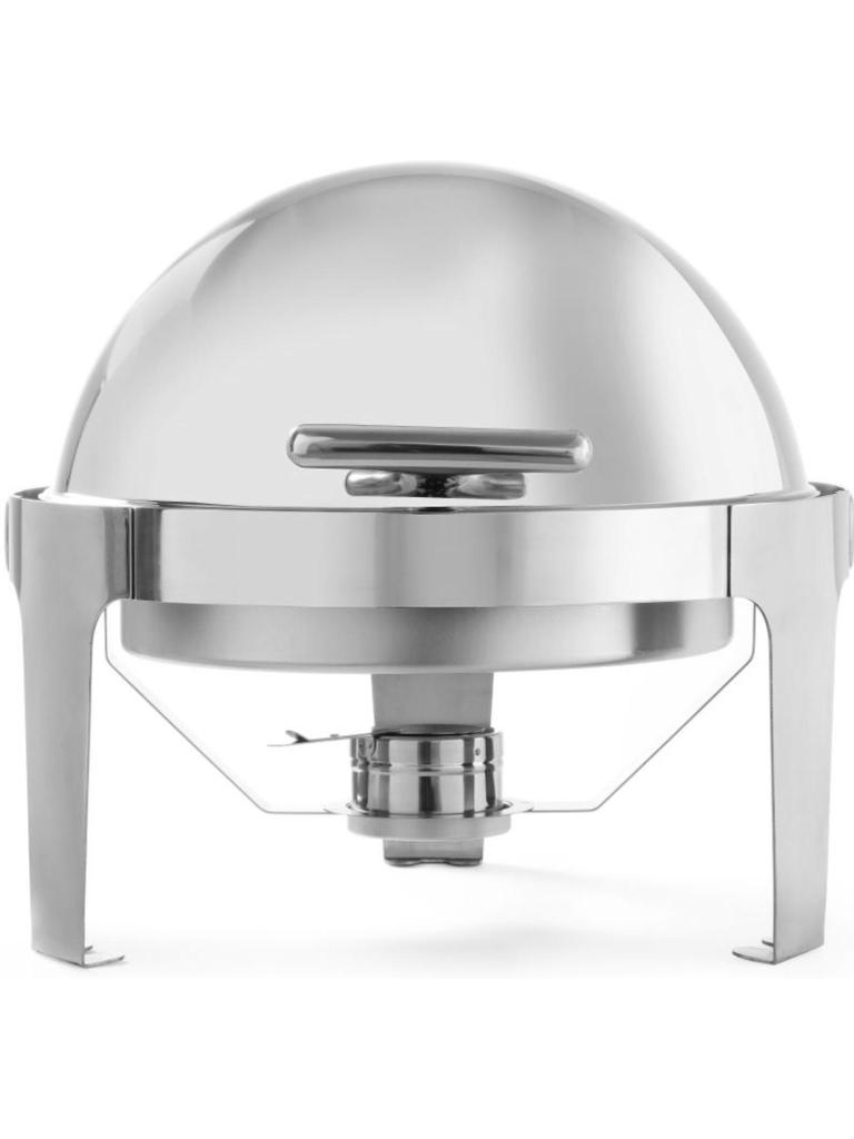 Rolltop-Chafing dish - rond - inox - H 48 X 54 X 51 CM - Hendi - H470312
