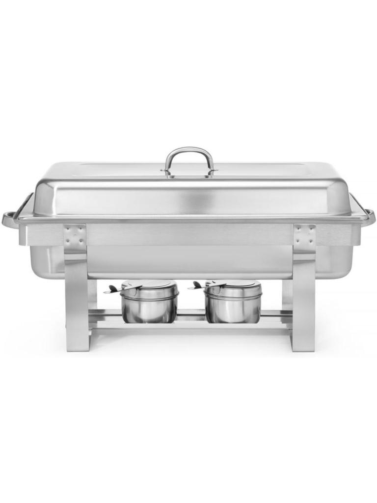 Chafing dish Gastronorm 1/1 - Inox 18 0 Inox - H 31,5 X 38,5 X 58,5 CM - Hendi - H471005