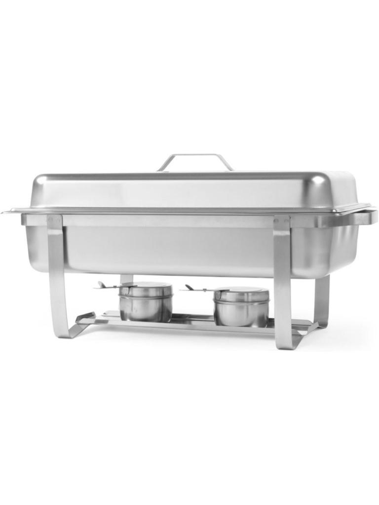 Chafing dish Gastronorm 1/1 - Inox 180 - H 29.5 X 35.8 X 60 CM - Hendi - H475904