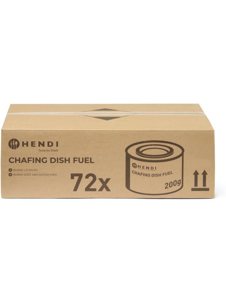 Pot de pâte combustible pour chafing dish NL DE FR EN - Hendi - H194355