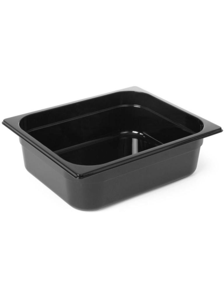 Container - 1/2 GN - 4 Liter - Zwart - H 6.3 x 26.3 x 32.2 CM - Hendi - 862438