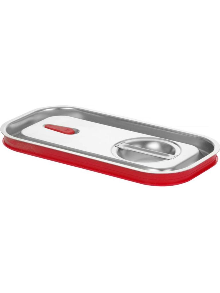 Deksel GN-Containers - Met Siliconenrand - H 2.6 x 15.5 x 30.4 CM - Hendi - 807637