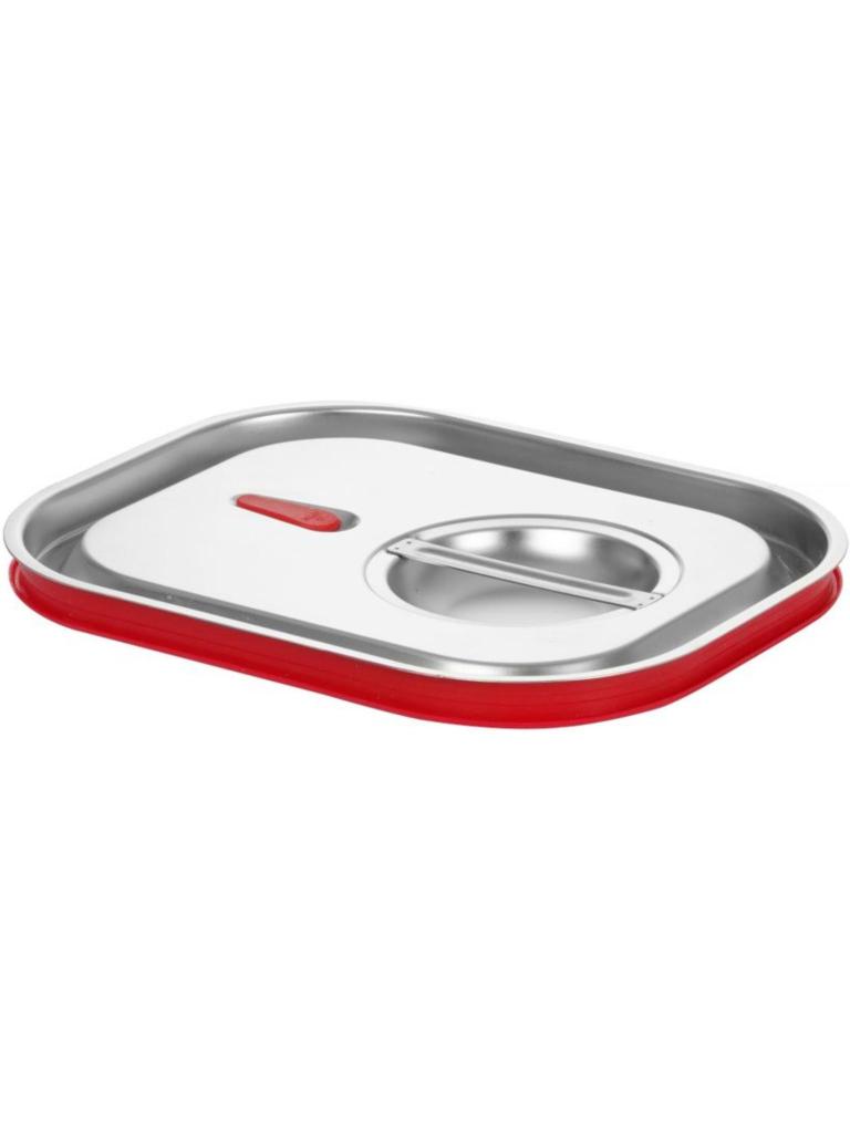 Deksel GN-Containers - Met Siliconenrand - H 2.2 x 24.5 x 30.5 CM - Hendi - 807620