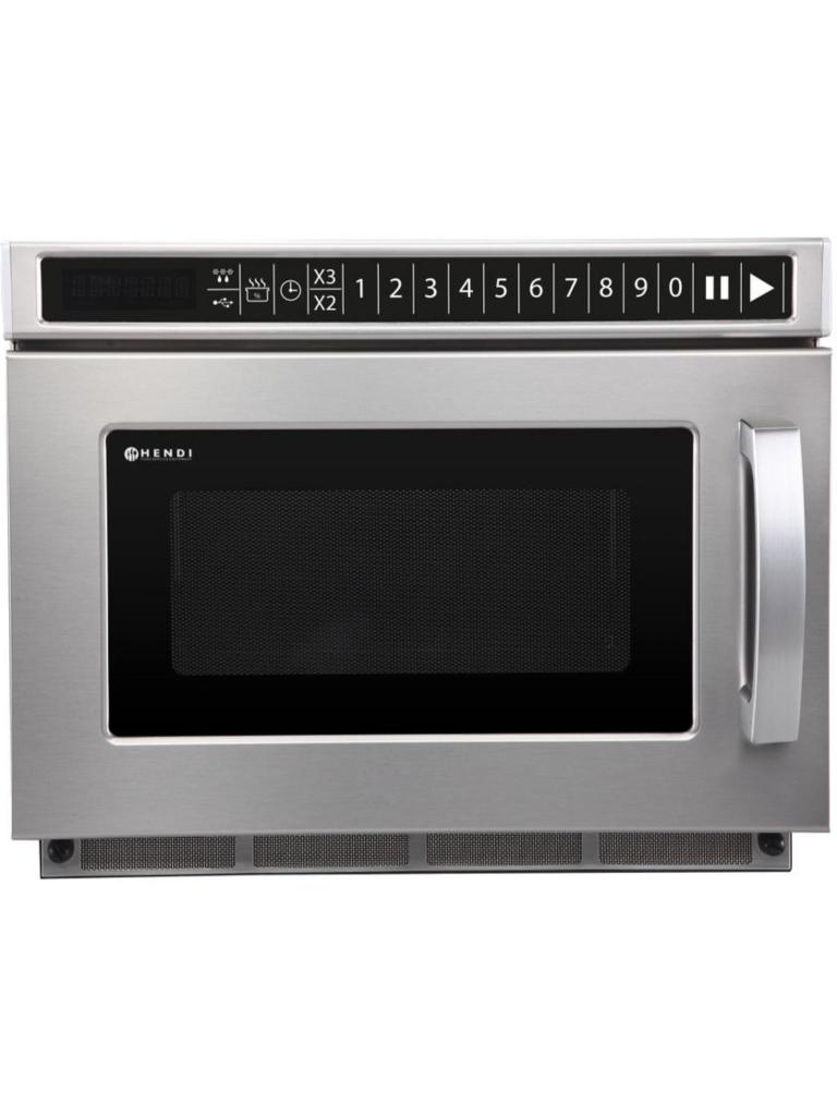 Magnetron - Programmeerbaar - Met USB-Poort - 1800 W - H 33.6 x 41.9 x 56 CM - Hendi - 281376
