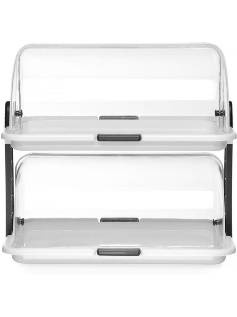 Roltop-Presentatie - Dubbel - H 36.8 x 38.3 x 26.3 CM - Hendi - 871768