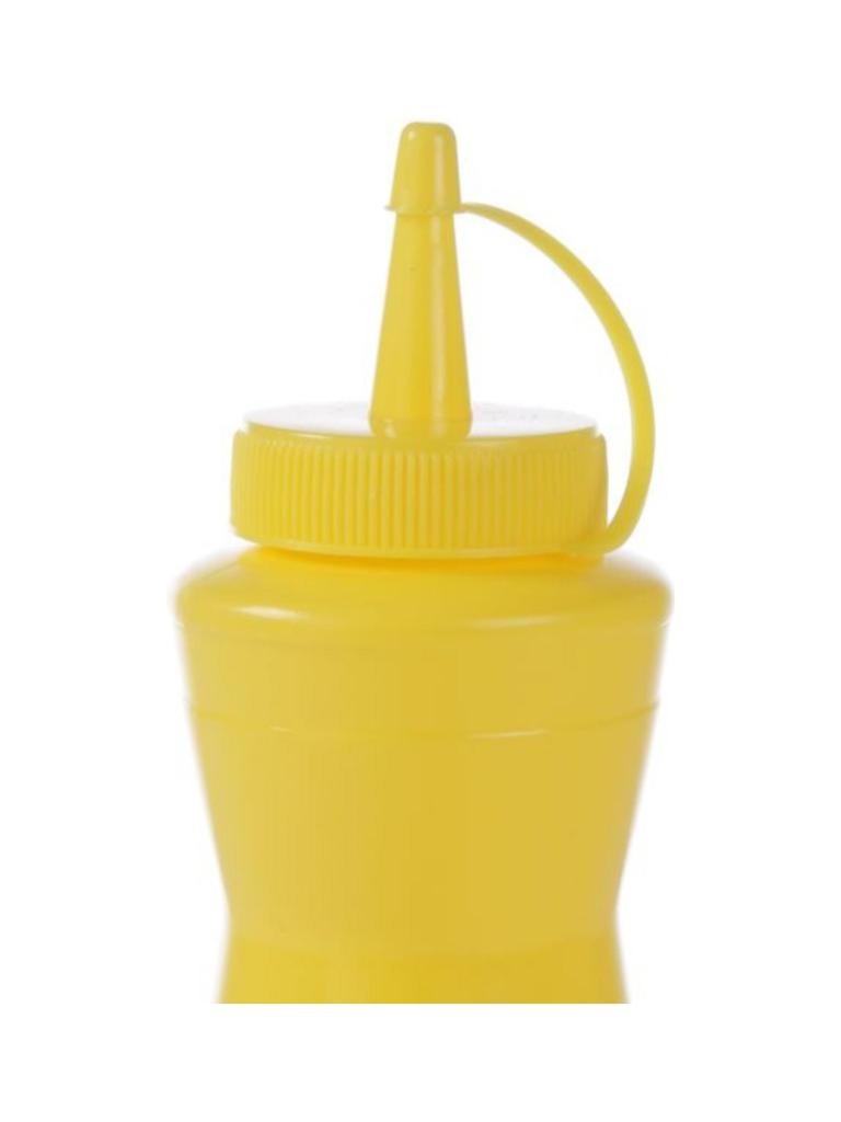 Flacon pressable - H 17 x Ø6 CM - Jaune - Hendi - 558300