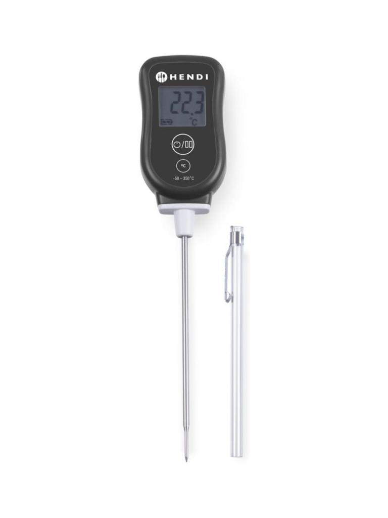Thermomètre numérique avec sonde - 20,4 X 4,2 CM - Hendi - 271230