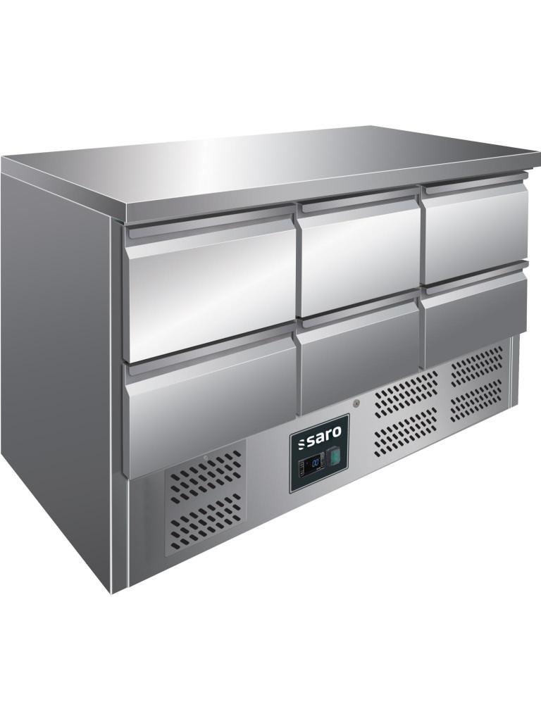 Etabli réfrigéré - H 95 x L 179,5 CM - inox - Saro - 323-10041