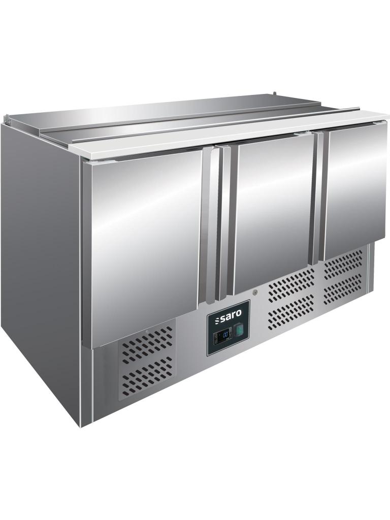 Saladette - 2 portes - H 89 x L 136,5 cm - Inox - Saro - 323-1003