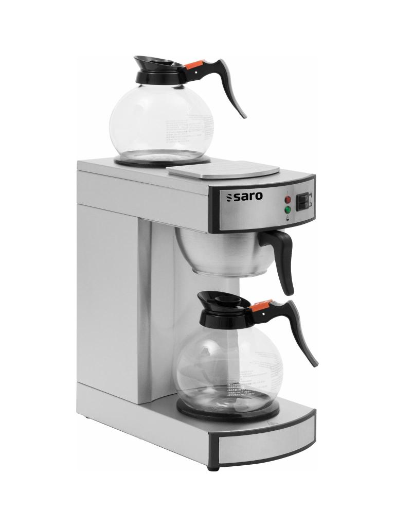 Cafetière - 2 verseuses en verre - Saro - 317-2080