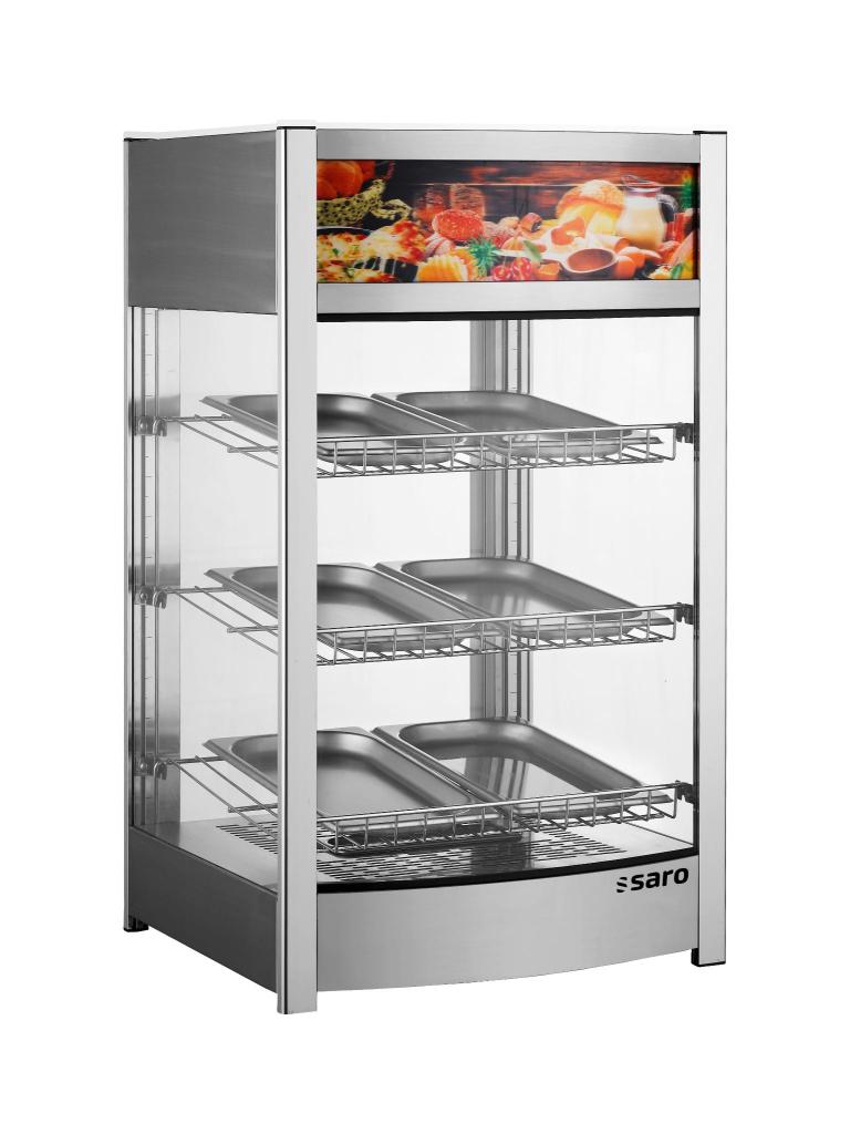 Vitrine chauffante - 100 litres - Saro - 330-1090