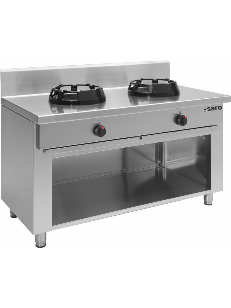 Brûleur wok - 2 brûleurs - Saro - 423-2045