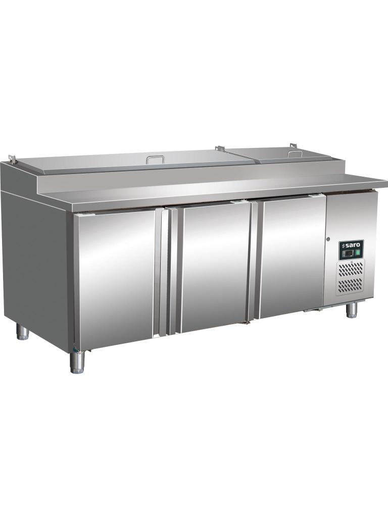 Saladette - 3 portes - H 110,2 x L 179,5 cm - acier inoxydable - Saro - 323-3240