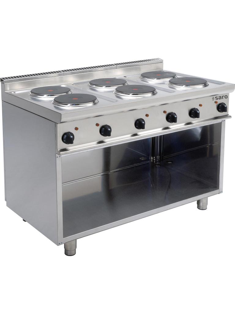 Cuisinière - Electrique - 6 Plaques - Saro - 423-1075
