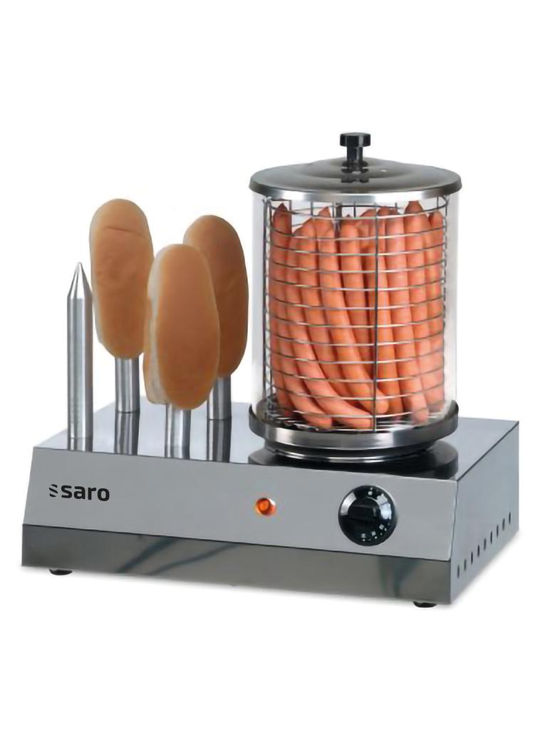 Cuiseur Hot Dog - Ø20 CM - 4 Bâtons électriques - Saro - 172-1065