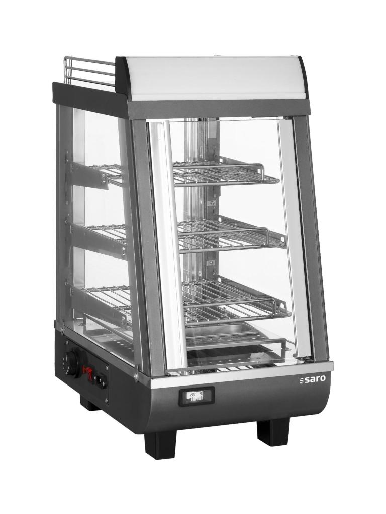 Vitrine chauffante - 80 litres - Saro - 330-1080