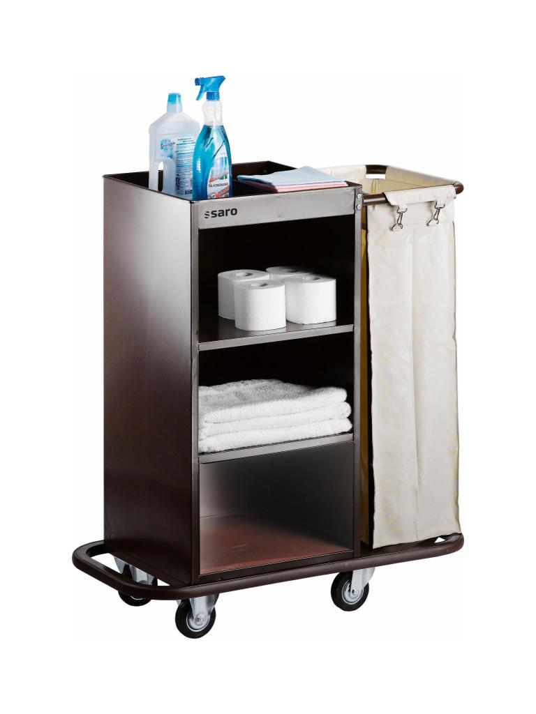 Voiture de room service - 1 sac à linge - Saro - 399-1018