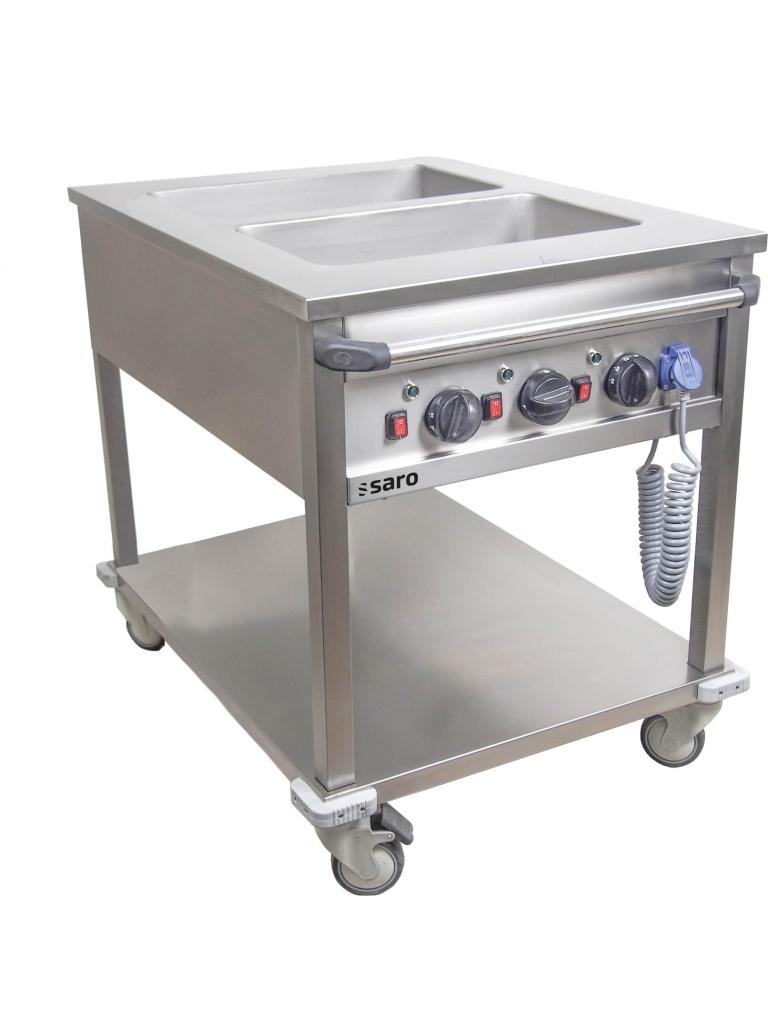Wagon Bain Marie - 1/1 GN - Saro - 126-1500