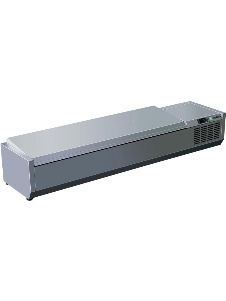 Vitrine Réfrigérée Design - Inox - 140 cm - Saro - 323-3140