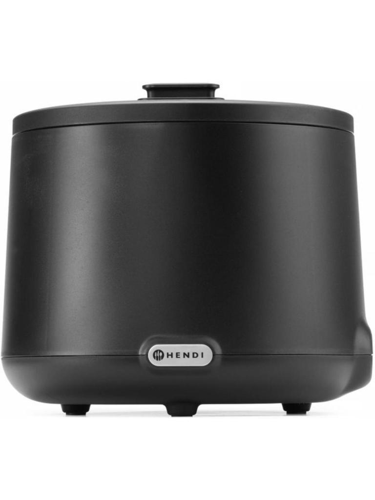 Marmite à soupe Hendi Uniq - 8 Litres - Ø36,5 x H 32,5 CM - Noir