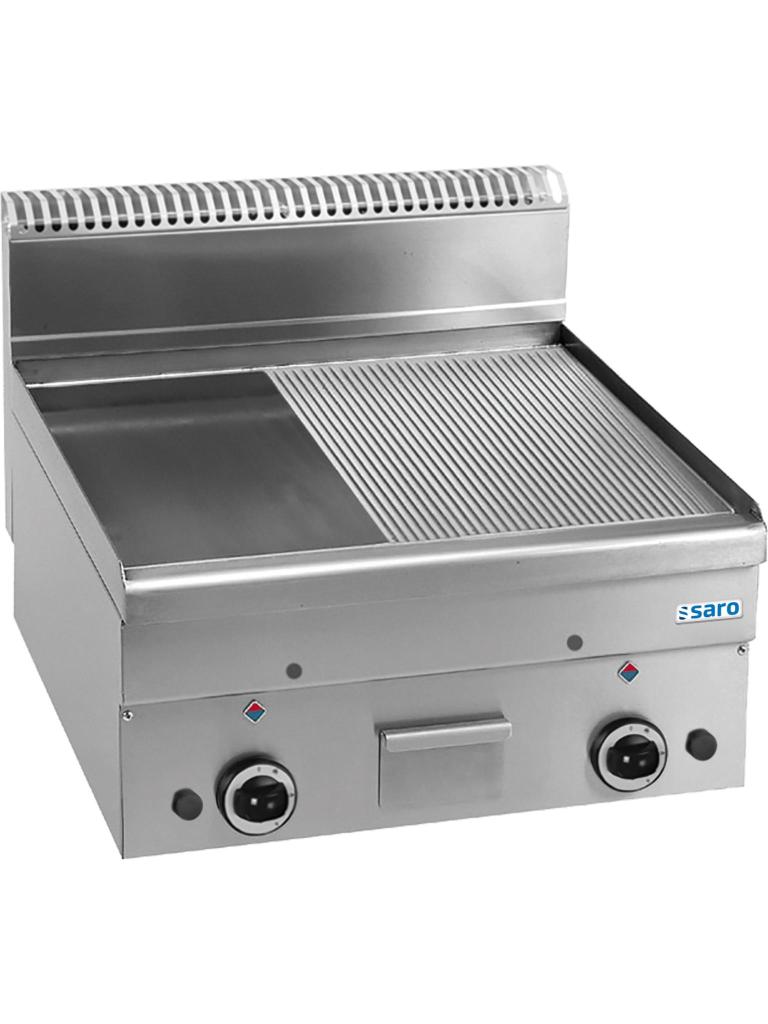 Grillplaat - Gas - RVS - H 27 x B 100 x D 60 CM - Saro - 504-1145