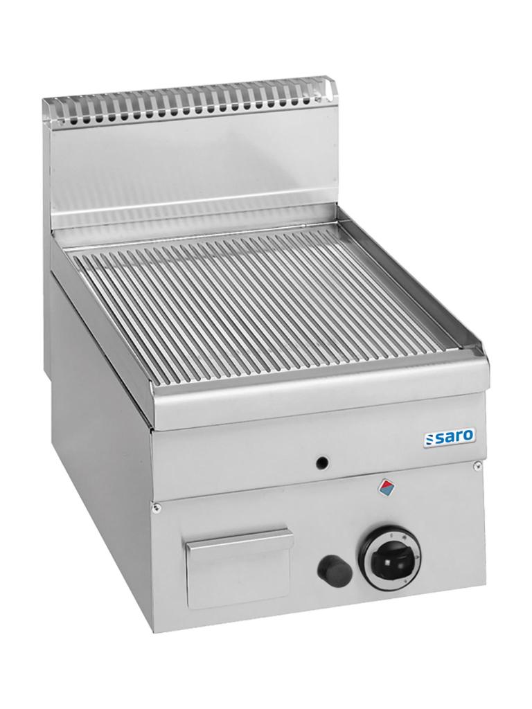 Grillplaat - Gas - RVS - H 27 x B 40 x D 60 CM - Saro - 504-1130