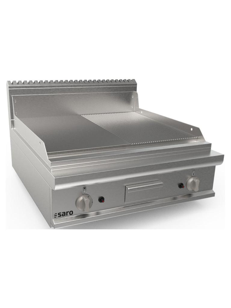 Grillplaat - Gas - RVS - H 27 x B 80 x D 90 CM - Saro - 423-8620