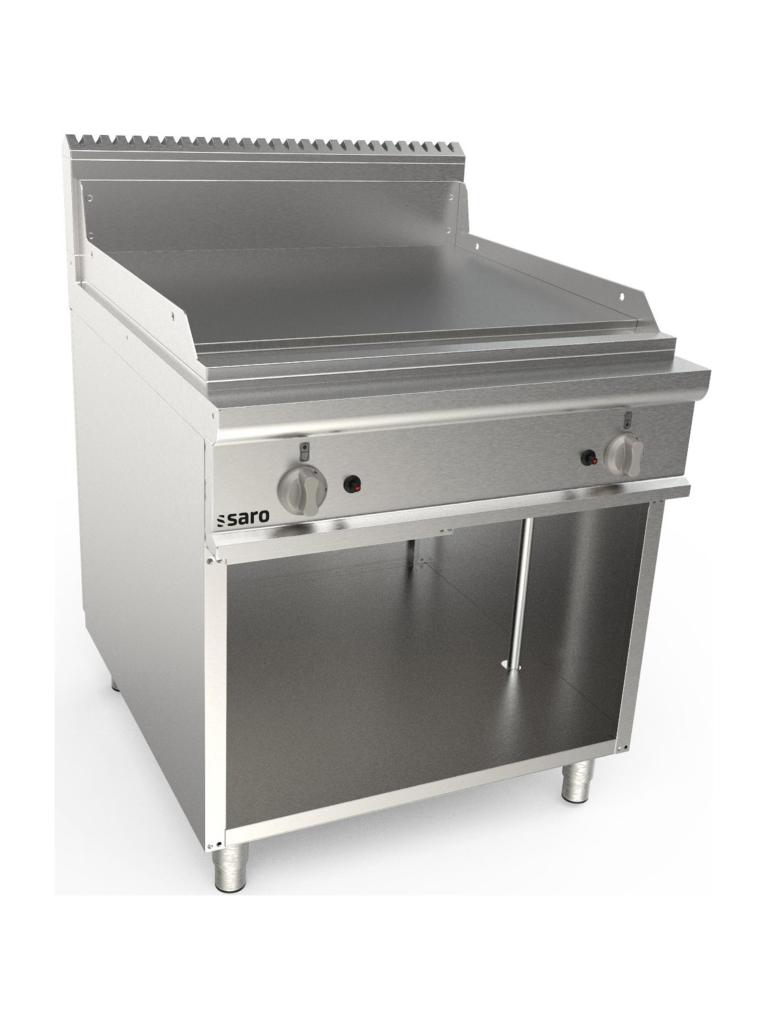 Grillplaat - Gas - RVS - H 85 x B 80 x D 90 CM - Saro - 423-8635