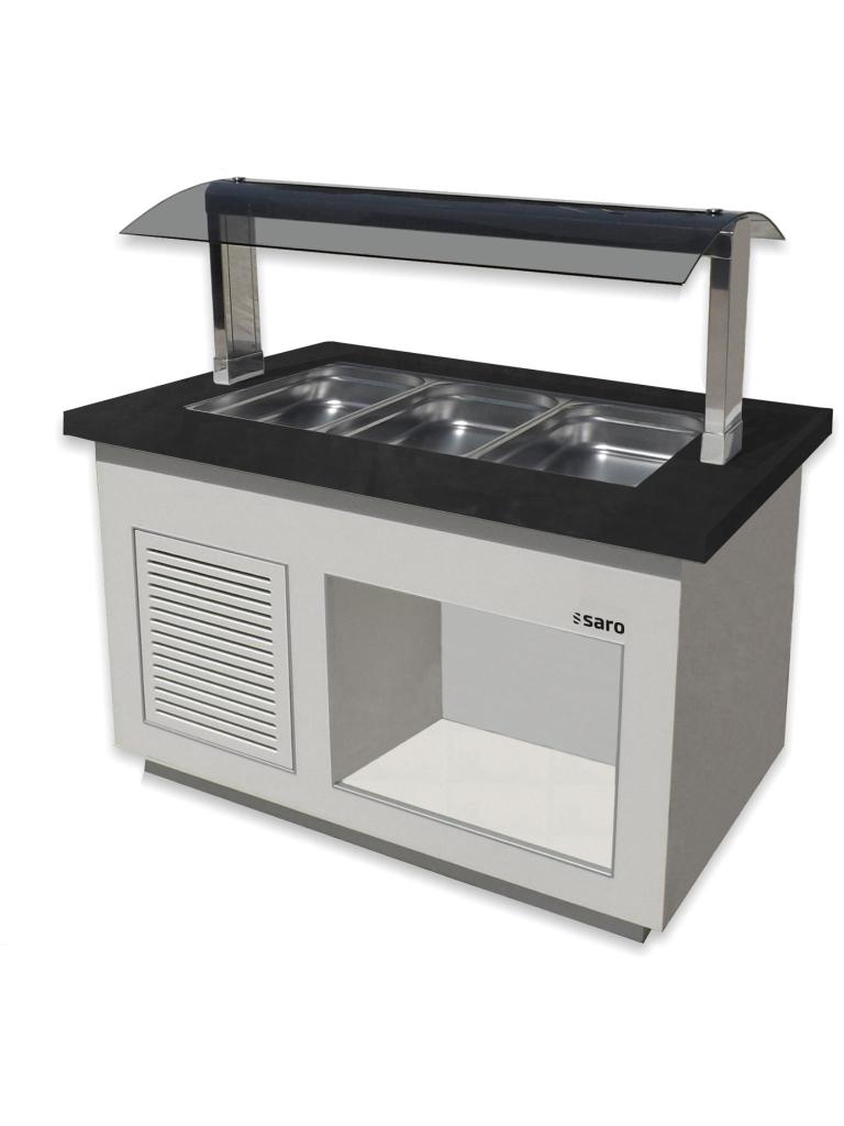 Warm buffet - Wit - 230V - H 135 x B 130 x D 88 CM - Saro - 366-2100